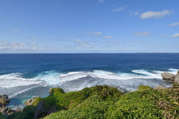 沖縄　宮古島　伊良部島　サバウツガー（サバ沖井戸）