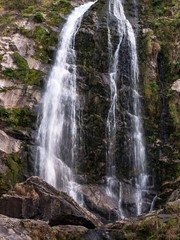 Fototapeta na wymiar Waterfall of the Belelle River (