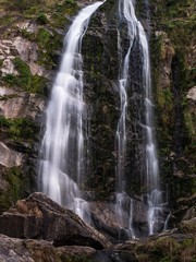 Fototapeta na wymiar Waterfall of the Belelle River (