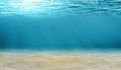 Underwater view of the sea