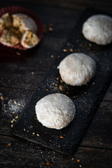 Delicious and tasty greek almond cookies koirabiedes