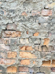 Bautiful old brick wall for background texture