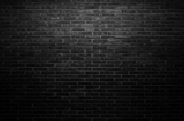 The black wall surface uses a lot of bricks. Or old black brick wall abstract pattern. Put together beautifully dark background.