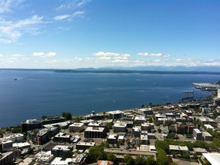 Panoramic view Seattle United States
