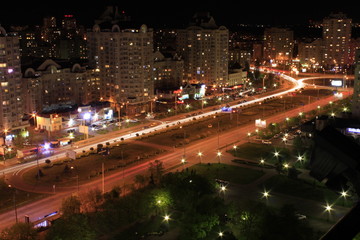 Fototapeta na wymiar Ukraine Kiev city view