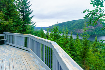 Fototapeta premium Petit Lac Ha! Ha!, in Quebec