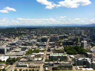 Panoramic view Seattle United States