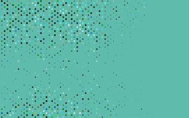 Light Green, Yellow vector background with bubbles. Blurred decorative design in abstract style with bubbles. Pattern for beautiful websites.
