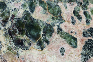 The texture of polished stone.