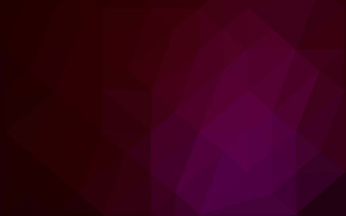 Dark Purple vector low poly layout. Shining colored illustration in a Brand new style. Brand new design for your business.