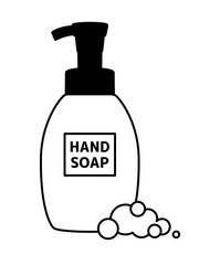 ハンドソープｰ白黒