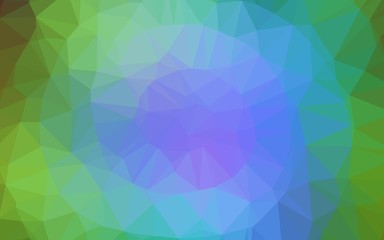 Fototapeta premium Light Multicolor, Rainbow vector polygonal template. Colorful illustration in Origami style with gradient. Completely new template for your business design.