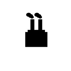 factory icon vector