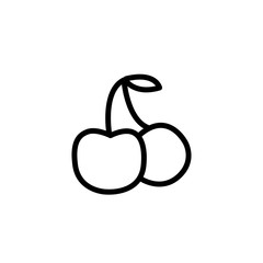 cherry icon vector