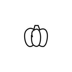 pumpkin icon vector