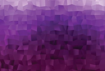 Dark Purple vector low poly layout.