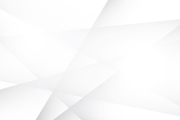 Abstract geometric white and gray color background.  Vector, illustration.