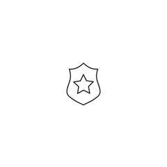 sheriff star icon