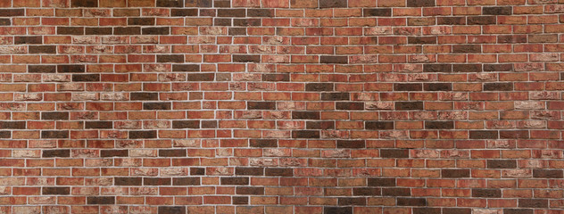 Brick wall for background. Brick surface template photo.