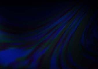 Dark BLUE vector bokeh template. Shining colorful illustration in a Brand new style. The best blurred design for your business.