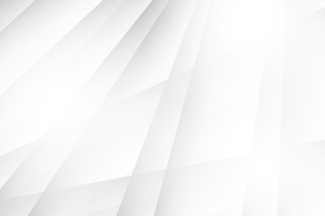 Fototapeta premium Abstract geometric white and gray color background. Vector, illustration.