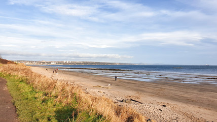 Fife Coastal Path from Burntisland to Kirkcaldy - Scotland - UK