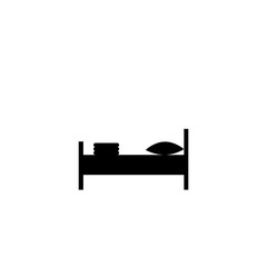 bed icon vector