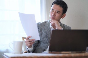 アジア人男性のポートレート