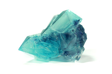 Obraz premium Precious crystal nugget. Mineral for the manufacture of jewelry and for industrial applications