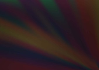 Dark Black vector blurred and colored background. Colorful illustration in blurry style with gradient. The best blurred design for your business.