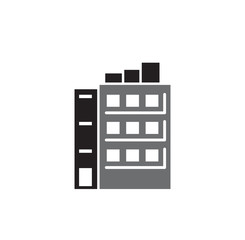 Estate related icon on background for graphic and web design. Creative illustration concept symbol for web or mobile app