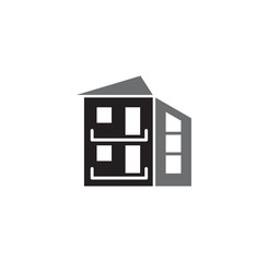 Estate related icon on background for graphic and web design. Creative illustration concept symbol for web or mobile app