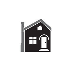 Estate related icon on background for graphic and web design. Creative illustration concept symbol for web or mobile app