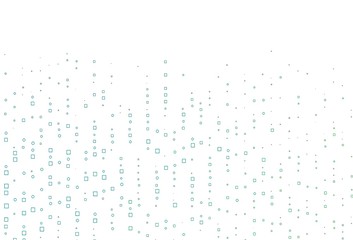 Light Blue, Green vector texture with rectangular style.