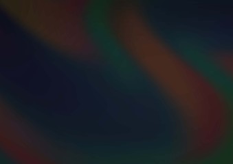 Dark Silver, Gray vector blurred shine abstract background. An elegant bright illustration with gradient. The background for your creative designs.