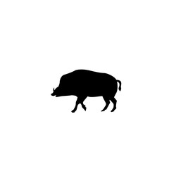 boar icon vector