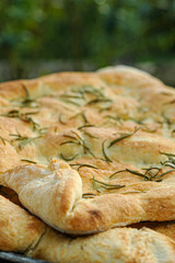 Focaccia mit Rosmarin