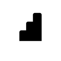 stairs icon vector