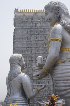 Gopura temple tower in Murdeshwar