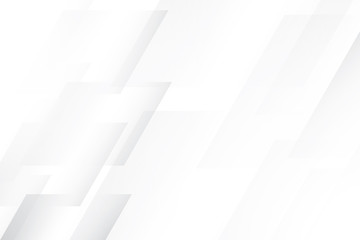 Abstract geometric white and gray color background.  Vector, illustration.