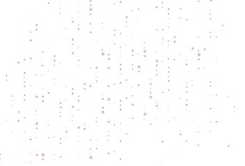 Light Red vector cover with polygonal style.