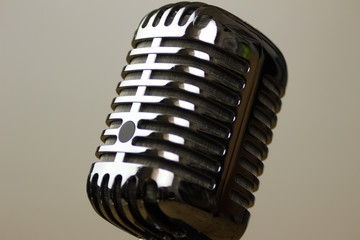 vintage microphone