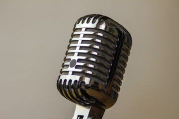 vintage microphone