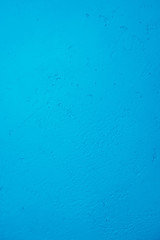 A beautiful Turquoise paint texture on wall, background - Image. Color paint strokes.