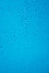 A beautiful Turquoise paint texture on wall, background - Image. Color paint strokes.