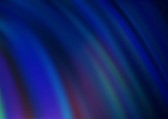 Dark BLUE vector background with bubble shapes. Geometric illustration in marble style with gradient.  A completely new template for your business design.