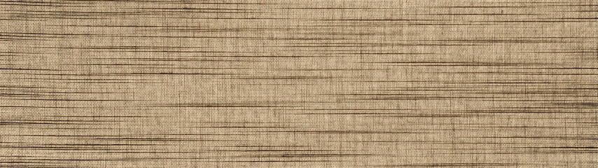 Brown beige natural cotton linen textile texture background banner panorama