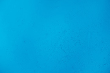 A beautiful Turquoise paint texture on wall, background - Image. Color paint strokes.