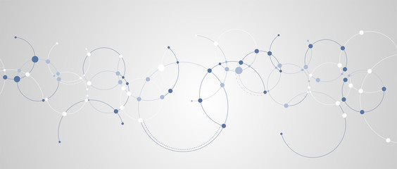 Technology data background, idea of global business solution