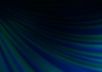 Dark BLUE vector pattern with lava shapes. A sample with blurred bubble shapes. The elegant pattern for brand book.